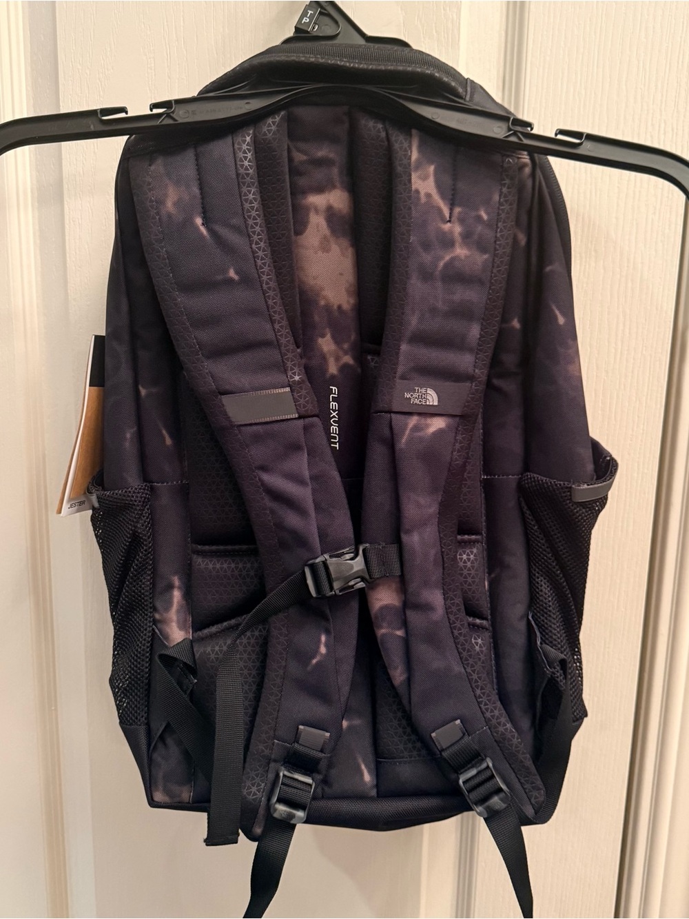 The North Face Jester Black and Brown Tie-Dye Backpack - Picture 5 of 7